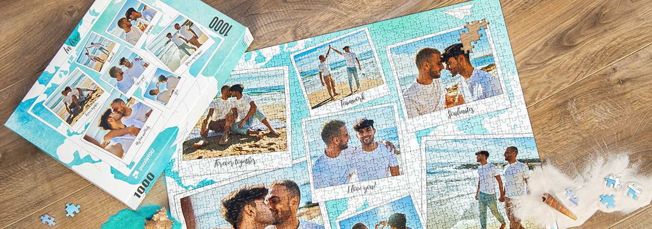Colaj foto puzzle pentru orice ocazie