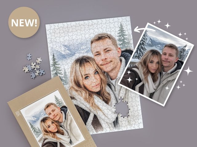Puzzle personalizat AI Art | puzzleYOU
